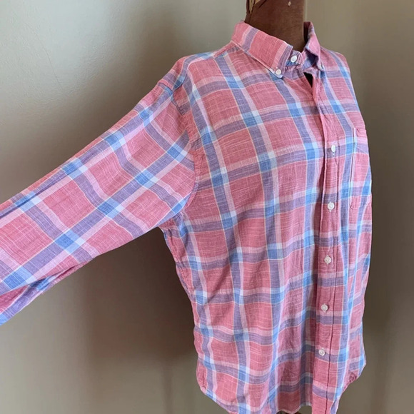 American eagle button down shirt, plaid, long sleeve - Picture 3 of 8